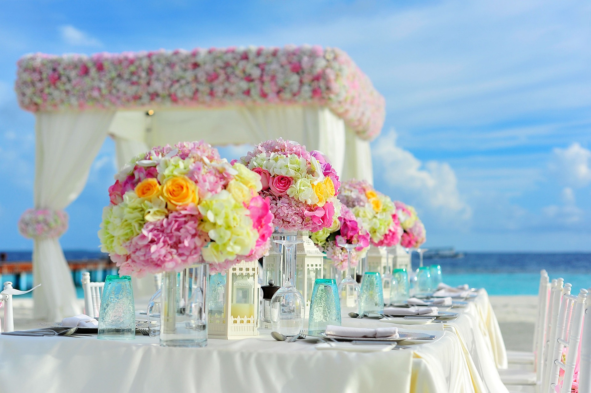 Mesas de Banquete para Bodas